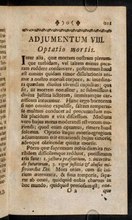 211-232, Adjumentum VIII