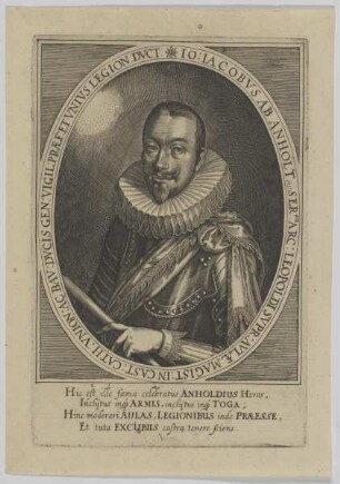 Bildnis des Jo. Jacobvus ab Anholt