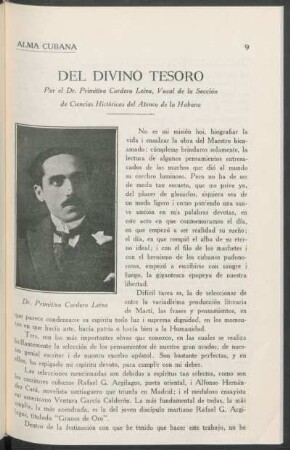 Del Divino Tesoro