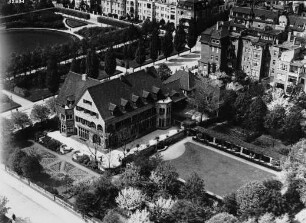 Villa Klamroth in Halberstadt : Blickrichtung Nordwesten