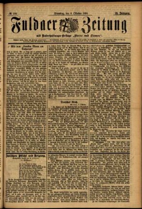 Ausgabe vom Dienstag, den 08. Oktober 1895.