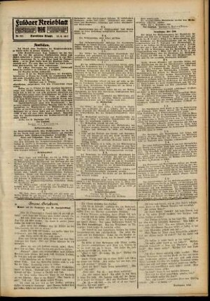 Zweite Ausgabe vom Samstag, den 15. September 1917.