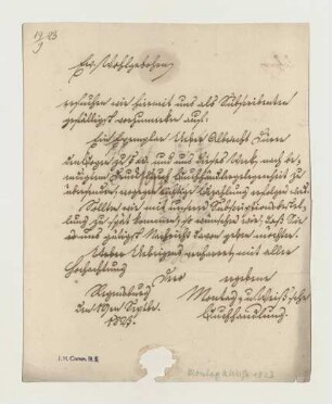 Brief von Montag und Weiß an Joseph Heller