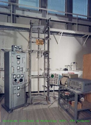 Prüfstand für Sicherheitsstäbe in der Technischen Abteilung/Reaktor (TA/R)
