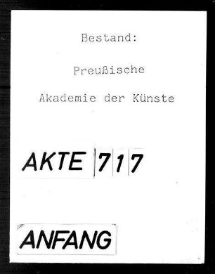 Meisteratelier-Schülerangelegenheiten. Atteste