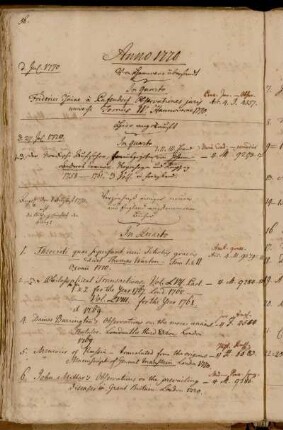 Von Hannover übersandt. - Hier angekauft. - Verzeichniß einiger neuen aus England angekommener Bücher.