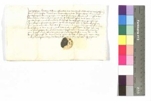 Egloff von Freyberg: Pferd; Siegel: Egloff von Freyberg.