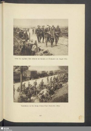 Hinter der englischen Linie während der Kämpfe um Montauban (28. August 1916)