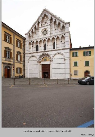 Santa Caterina, Santa Caterina d'Alessandria, Westfassde, Pisa