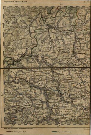 G. D. Reymann's topographische Special-Karte von Central-Europa. 220 = [480], Rothenburg : Revidirt durch Bach und Dürr 1869