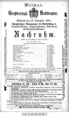 Nachruhm