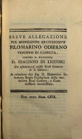 Collezione Di Scritture Di Regia Giurisdizione, 32