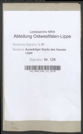 Rechnungen der Ulenburg