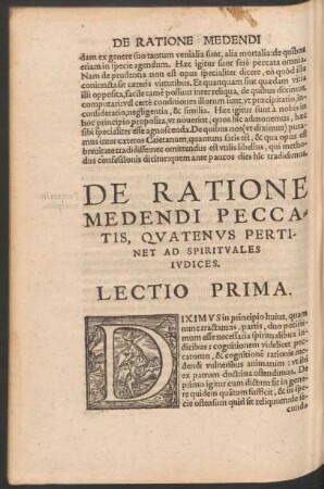 De Ratione Medendi Peccatis, Quatenus Pertinet Ad Spirituales Iudices.