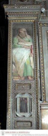 Ausstattung der Cappella Frangipane: Zyklus zum Leben des heiligen Paulus, Propheten und weitere Szenen, Prophet