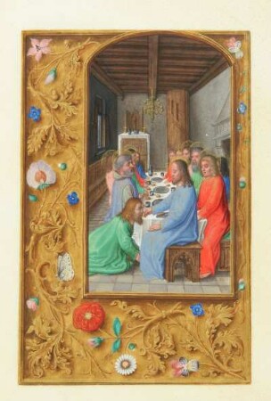 fol. 26: Abendmahl (Simon Bening)