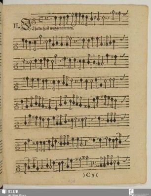 11. Jesu du hast weggenommen