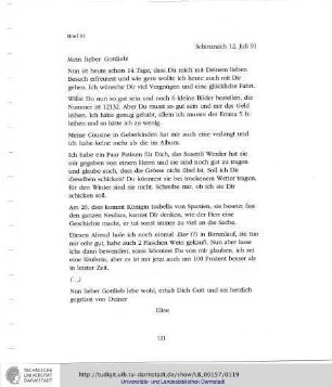 Brief 91, 12.07.1891
