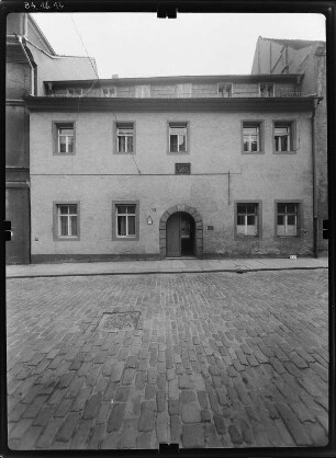 Pirna-Altstadt, Schmiedestraße 47. Wohnhaus (1670). Straßenfront