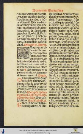 Dominica in Sexagesima.
