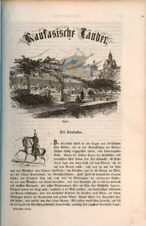 Der Kriegsschauplatz im Norden und Süden, 6. Kaukasische Länder. - 1854. - 16 S. : Ill., Kt.