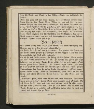 Berni schläft