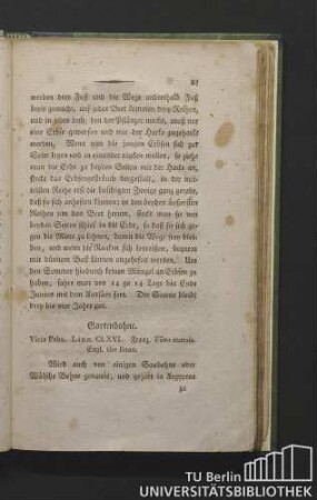 Gartenbohne. Vicia faba. Linn. Cl. XVI. Franz. Fêve marais. Engl. The bean.