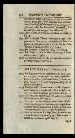 Scriptores Pathologici
