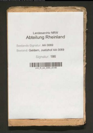 Honnschaften Broeckhuysen und Damm gegen übrige Honnschaften des Amtes Straelen wegen überhoher Veranschlagung ihrer Ländereien
