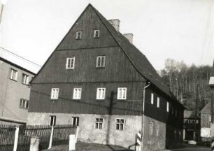 Deutschneudorf-Deutschkatharinenberg. Wohnhaus, Nr. 16. Straßenansicht