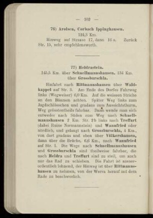 76) Arolsen, Corbach, Ippinghausen