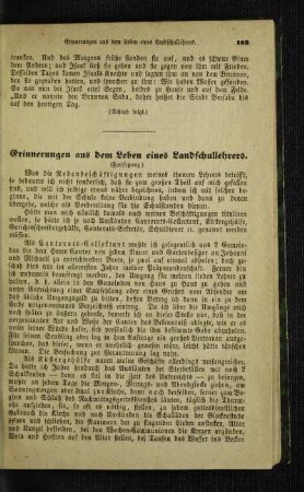 Erinnerungen aus dem Leben eines Landschullehrers : (Forsetzung)