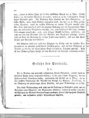 Gesetze der Societät
