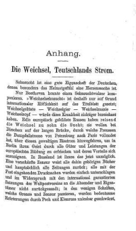 Die Weichsel, Teutschlands Strom, nicht Teutschlands Grenze
