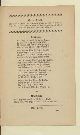 Otto Ernst.