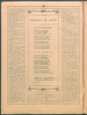 Abanico de novia
