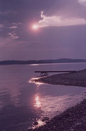 Bodensee. Abendstimmung