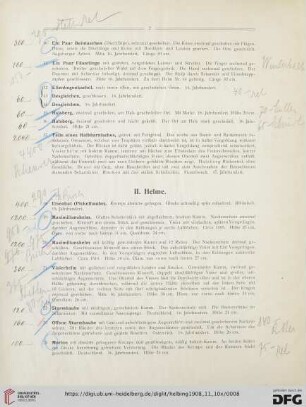 II. Helme (Nr.18-31)