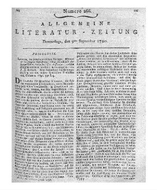 Manual de la lengua española. Oder Handbuch der spanischen Sprache, für Anfänger, welche dieselbe erlernen wollen. Eine Sammlung Übungsstücke aus den besten spanischen Prosaisten und Dichtern. Hrsg. von F. J. Bertuch. Leipzig: Schwickert 1790
