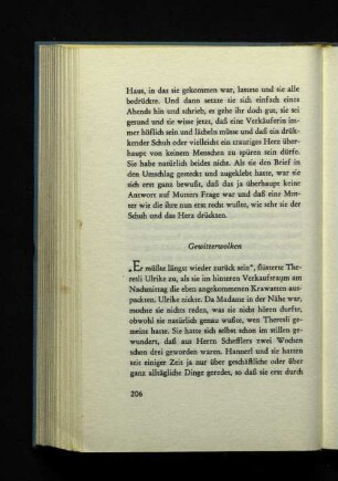Gewitterwolken