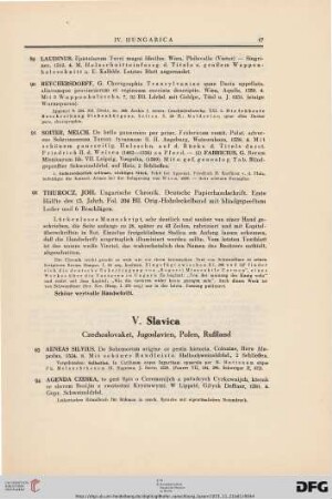 Slavica (Nr. 93-123)