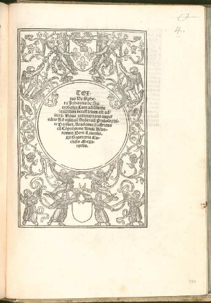 Textus De Sphera Johannis de Sacrobosco : Cum additione (quantum necessarium est) adiecta: Nouo commentario nuper edito Ad vtilitate[m] studentiu[m] Philosophice Parisieñ. Academie illustratus cu[m] Co[m]positione Anuli Astronomici Boni Latensis. Et Geometria Euclidis Megarensis