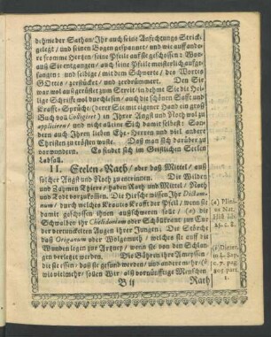 II. Seelen-Rath/ [...]