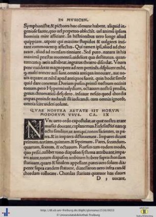 Caput IX. Quae nostra aetate sit horum modorum usus.