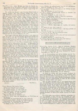 884-885 [Rezension] Kowalsky, Nikolaus, Stand der katholischen Missionen um das Jahr 1765