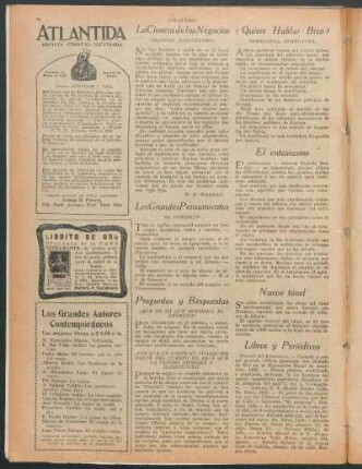 Libros y periódicos