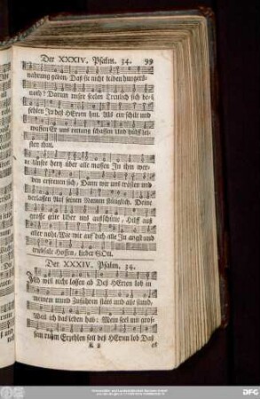 Der XXXIV. Psalm. 34.