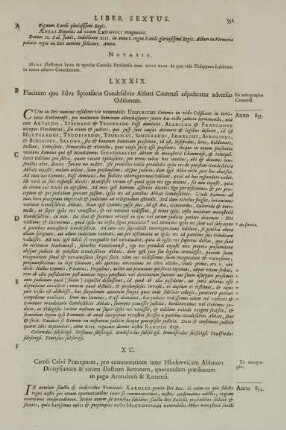 XC. Caroli Calvi Praeceptum, pro commutatione inter Hludovvicum Abbatem Dionysianum & virum illustrem Bettonem, quorumdam praediorum in pago Aronalensi & Remensi.