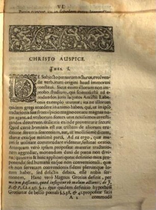 Dissertationem de poenarum subiecto
