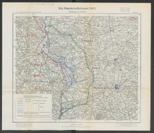 Beilage 6. Die Flandern-Schlacht 1917. 20. September bis 12. Oktober.